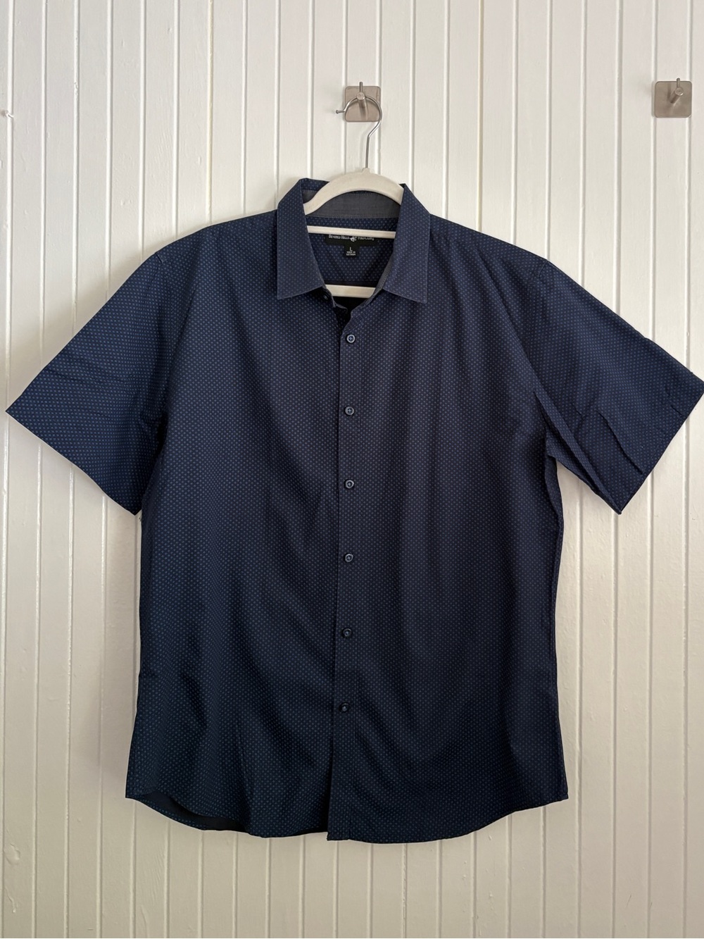 Beverly Hills Polo Club Short Sleeve Button Down Shirt